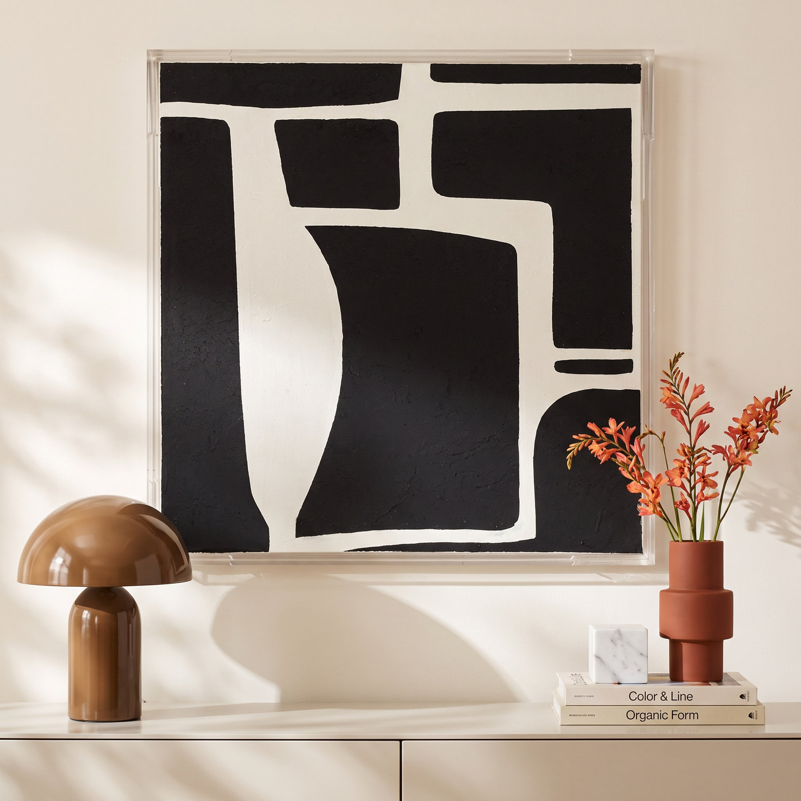 Merton Hand-Painted Canvas Painting