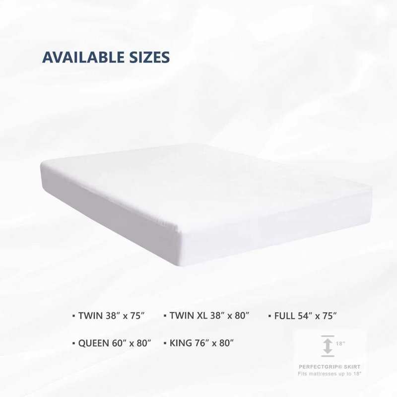  - Protège-matelas 100% imperméable Bls Premium Cooling - Protège-matelas hypoallergénique doux et respirant - Drap-housse imperméable à poches profondes - silencieux - certifié Oeko