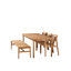 Sammen Outdoor Teak Garden Table