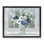 Cadre flottant bleu hortensia et anémone, design par Sally Swatland