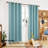 Lythrodontas Faux Linen Total Blackout Curtain Panels-75185242-75185230