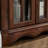 Nut-brown Solid Wood+Glass Display Cases