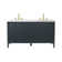 Emma 60" Freestanding Standard Double Bathroom Vanity with Top