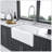 Farmhouse/Apron Front White Ceramic Kitchen Sink