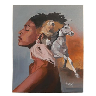 Restless Mind | Acrylic Colour | Ojasvi Singh | For Wall Décor