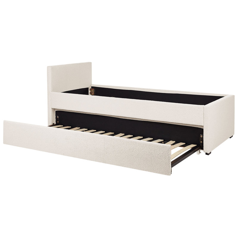 Aneliese Upholstered Storage Bed, Beige