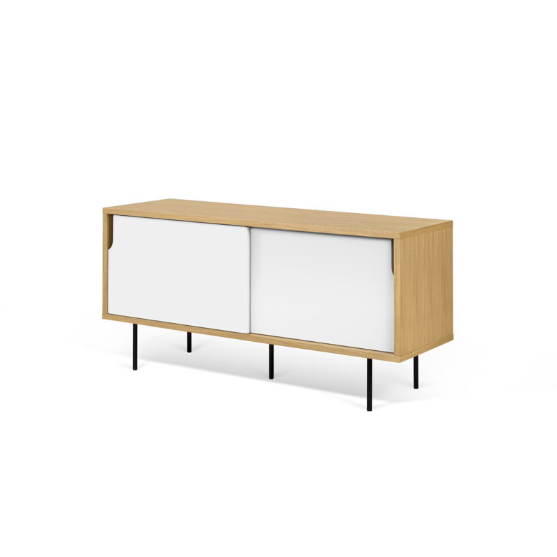 Simeon 135cm Sideboard, White