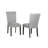 6 - Person Faux Marble Top Four Leg Dining Set