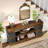 63" Long Console Table with Storage