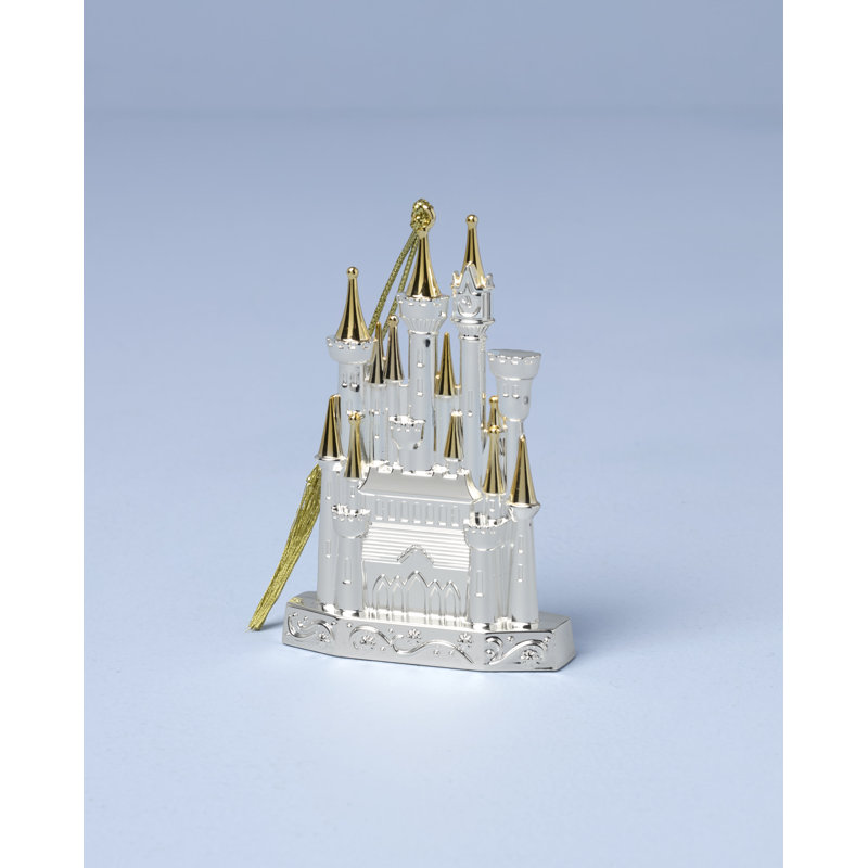2025 Cinderella Castle Silverplate Ornament