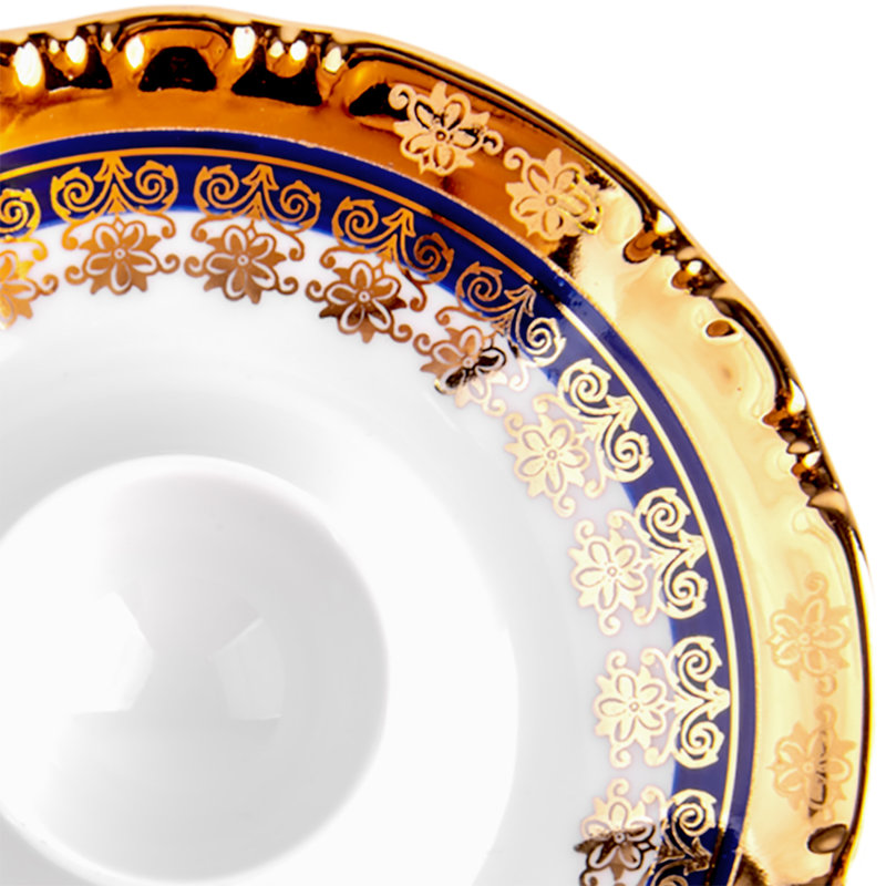 Coquetier en porcelaine fine Constance Carlsbad