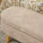 43.3" Ottoman Bench - Teddy Fleece Upholstered Padded Seat, Wood Legs, Oval Modern Design, With Storage Function, End Of Bed Use