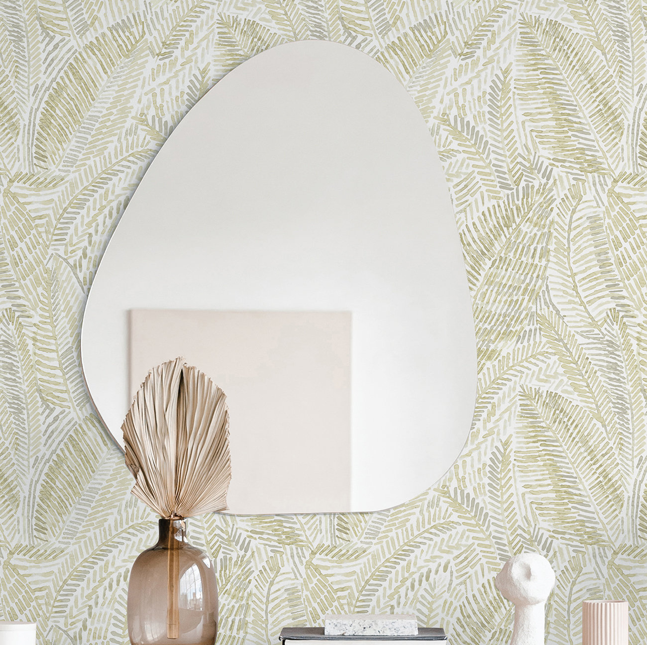 Eline Wallpaper Roll, Yellow