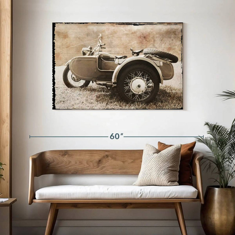 Moto Mehar Ural, H 30 po x l 45 po