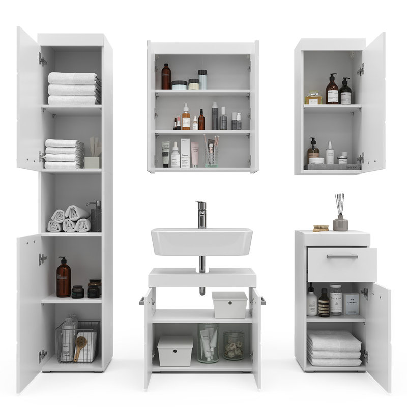 Bertolino Bathroom Storage Furniture Set