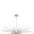 6 - Light Dimmable Sputnik Sphere Chandelier-31150293-31150291