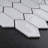 Supreme Tile Bianca 2" x 4" Glass Grid Mosaic Wall Tile-58234809