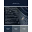 Tapis art déco lavable à la machine Pavlo en gris - reliure marine-1282852550