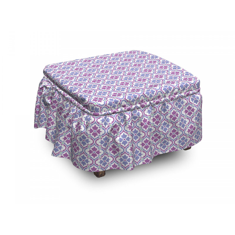 Housse pour repose-pieds de motif turc