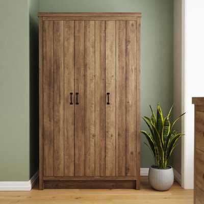 Foxton 3 Door Manufactured Wood Wardrobe