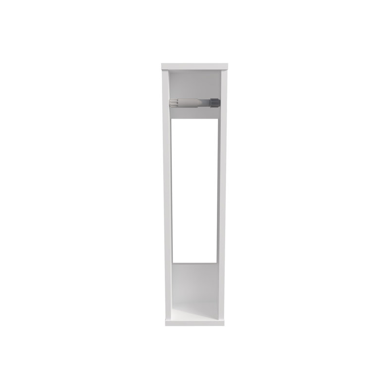 Porte-papier hygiénique Supai en mélamine, blanc, Blanc