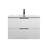 Alma 19'' Chrome Polymarble Rectangular Bathroom Sink with Overflow