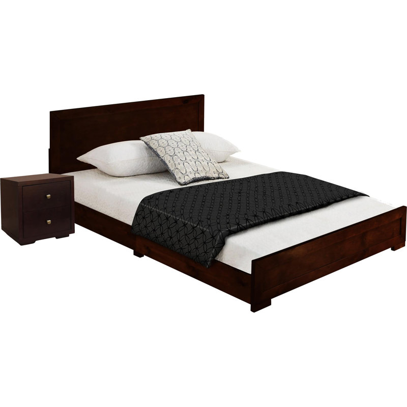 Trent Piece Bedroom Set, Espresso, Twin