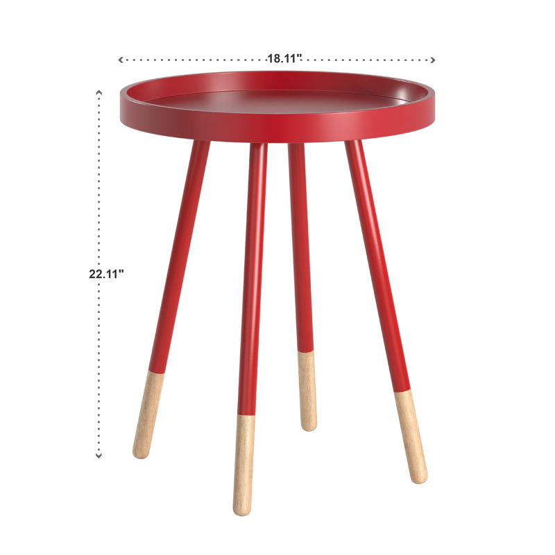 Table-plateau Acevedo, Rouge samba