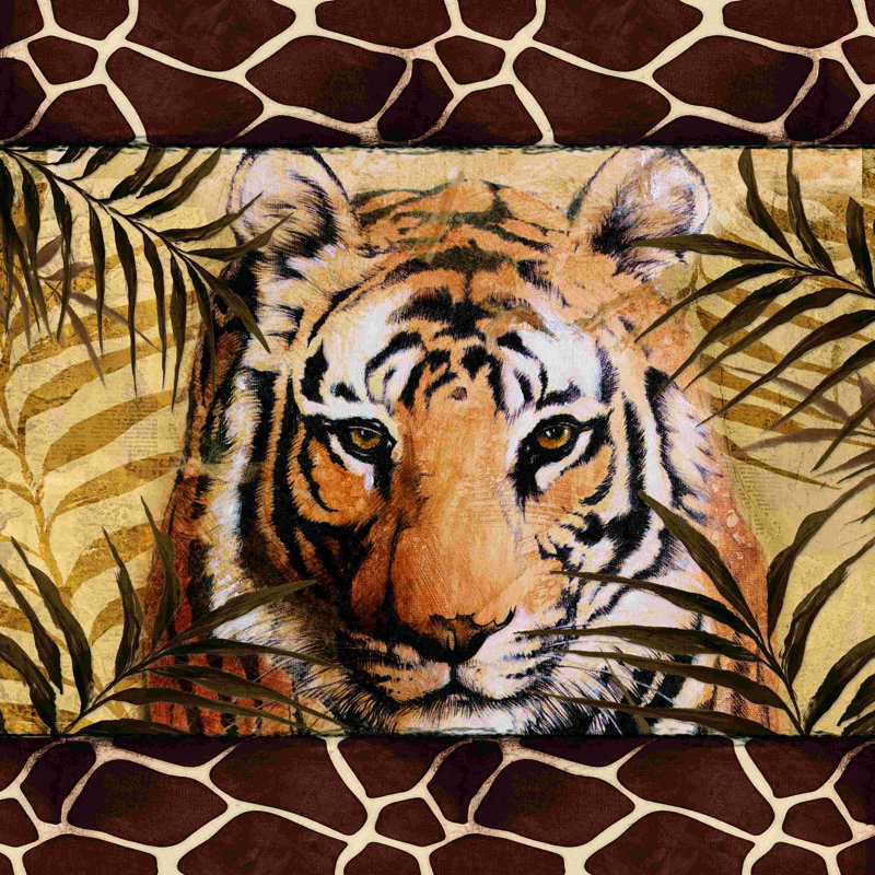 Ensemble Tiger Tiger, H 12 po x l 12 po