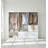 Prosper White Freestanding Walk In Wood Closet System