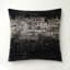  Housse de coussin décoratif en jacquard et velours Glam 20 po x 20 po 1 pièce-96383272