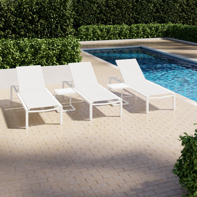 Chaise longue inclinable 82 po Fusion