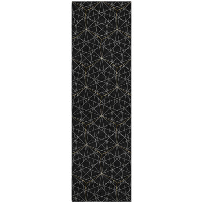 Premium Machine Washable Naglee AMF987 Geometric Rug
