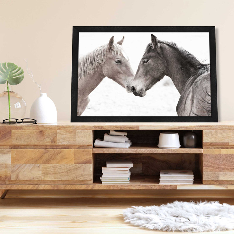 " Gentle Herd " by Danita Delimont, 27.5" H x 39.5" W x 0.75" D
