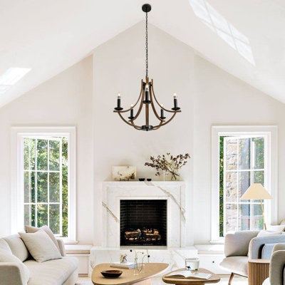Charmen 6 - Light Empire Chandelier