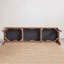 Banc rembourré beige
