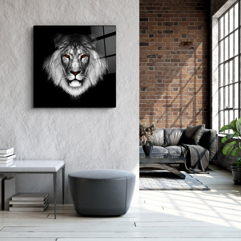 Stunning Decorative Tempered Glass Painting, 19.7 x 19.7 Inches | 100% Tempered Glass, Thickness: 0.16 Inches | UV Printing for Vibrant Colors | Perfect for Home Décor, Living Room or Office Wall Art
