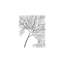 Wire Tree Wall Art, Rectangular, Metal, Black