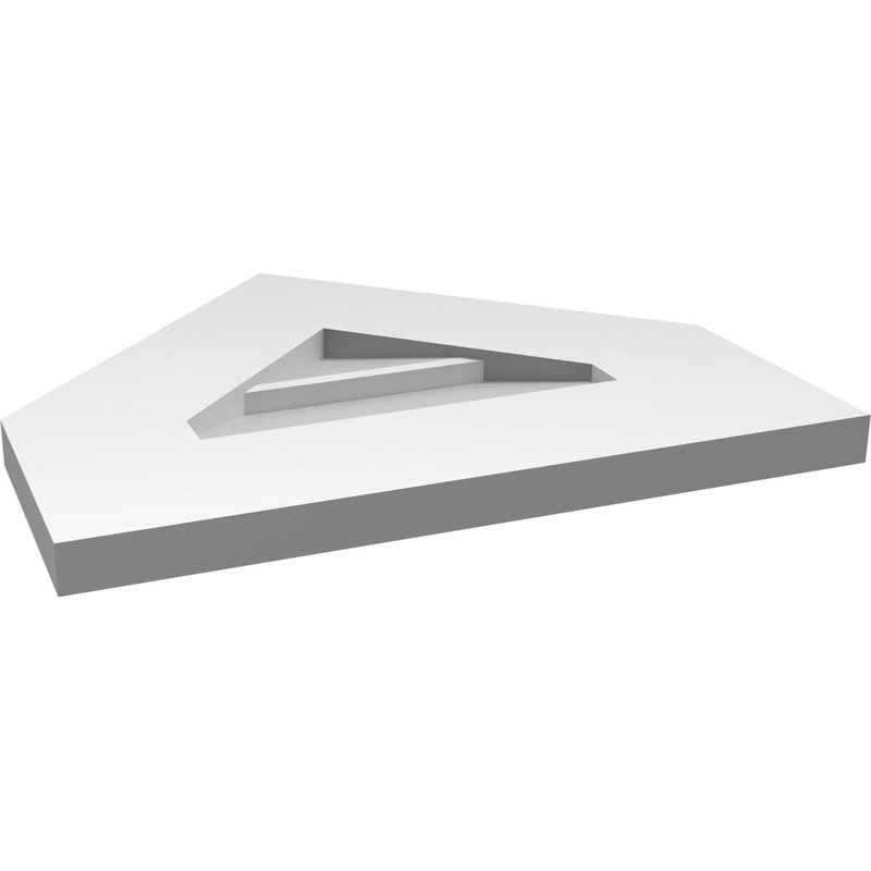 Ventilateur à pignon en uréthane non-fonctionnel Signature, H 14 po x l 16 po x P 1 po