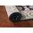 One-of-a-Kind 2'4" x 5'10" Runner Wool Area Rug in Blue and Navy