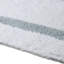 Ensemble de tapis pour salle de bain 2 pièces 100% coton 2370 g / m² Broshouse, tapis de salle de bain touffeté ultra moelleux, super absorbant certifié OEKO-TEX®, réversible, lavable à la machine, confort semblable au spa, blanc / bleu-1961748644-1922298097