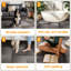 50cm W x 50cm L Textured Cut And Loop Polypropylene Plastic Carpet Tile
