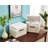 Foldable Lidded Storage Bin Collapsible Sturdy Cationic Fabric Storage Basket Cube Handles-280915227