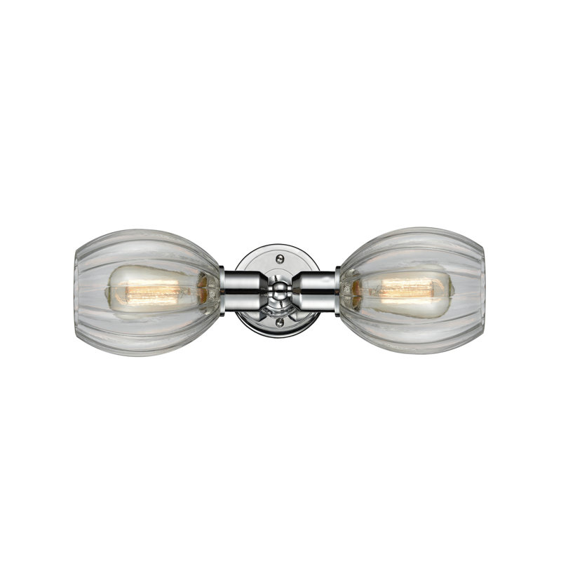 Wendler Armed Sconce, Polished Chrome, Incandescent