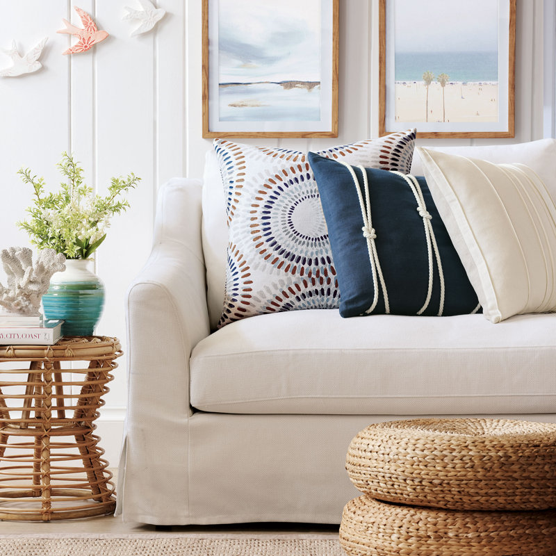 Gentry Linen Square Pillow Cover & Insert