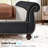 Tufted Wingback Velvet Platform Bed With Nailhead Trim, Curved Sleigh Designing-269358085-286967859