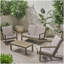 ENSEMBLE DE CHAT 4 PCS LEAH