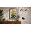 Golden Bloom Botanical - Framed Print-705445164-705445166