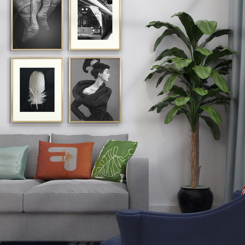 2 Piece Matte Gallery Wall Frame Set, Multi Photo Frames Collage, for Wall or Table Top Display, 8" x 10", Gold