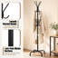 Steel Freestanding 16 - Hook Coat Rack